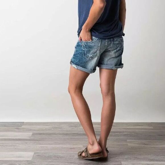 BUCKLE BLACK Fit No. 256 Boyfriend Stretch Short size 25 - Picture 13 of 14